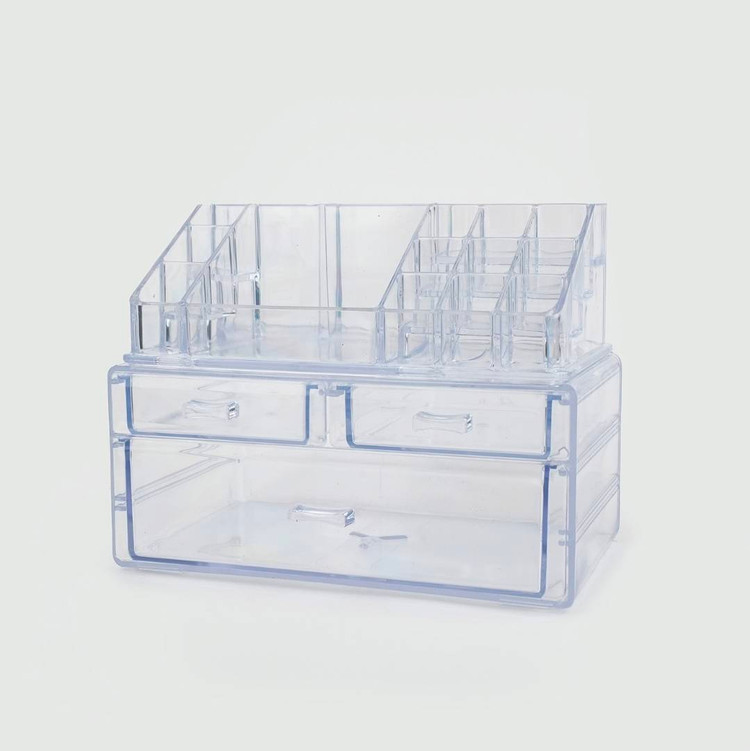 استند آرایشی سه کشو بزرگ با رویه ساده کد 7064