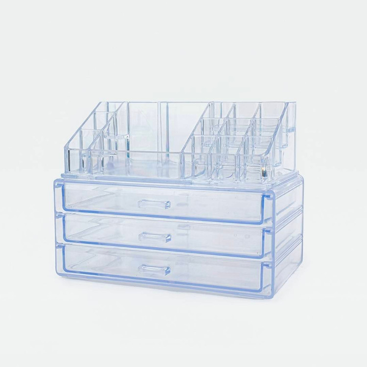 استند آرایشی سه کشو با رویه ساده کد 7007